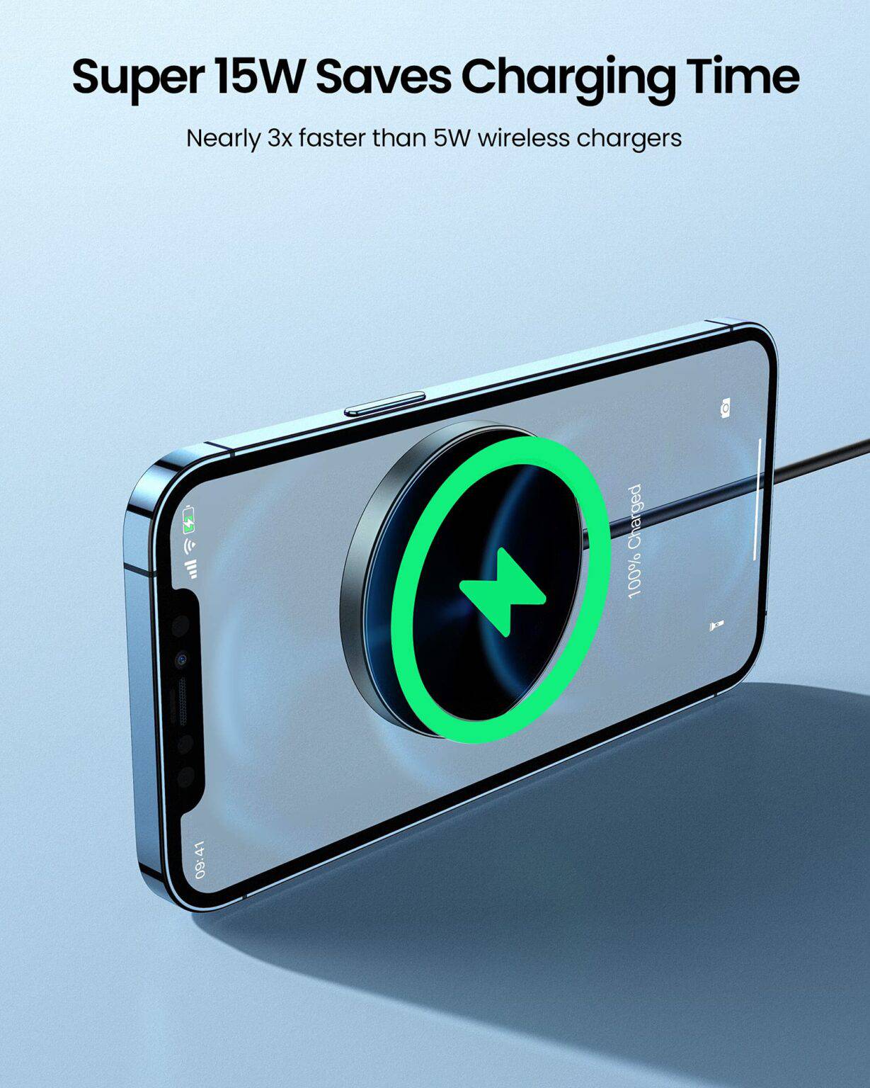 Mcdodo 15W Magnetic Fast Wireless Charging Pad Magnet Phone Charger – CH-2330 - TQ STORE