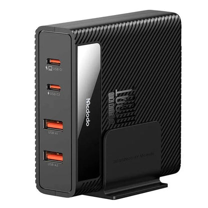 MCDODO CH-180 MDD Type-C PD 100W Fast Charger Station 4-in-1 Desktop GaN Phone Charger - UK Plug