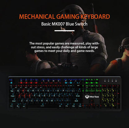 Meetion MK007 LED Mechanical Gaming Keyboard