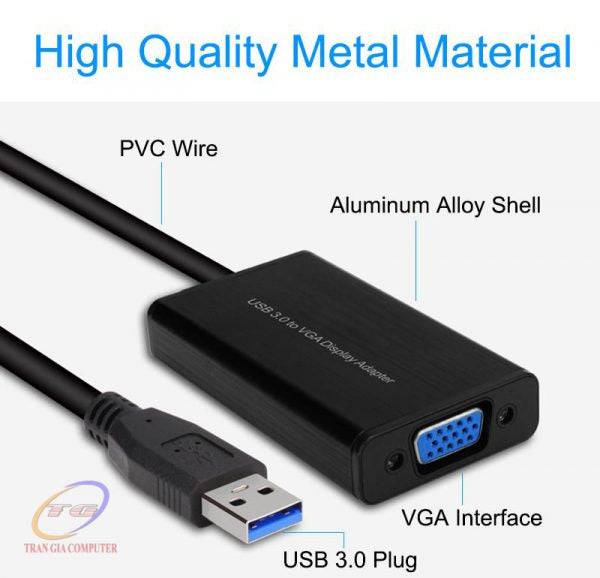Onten - 5201 USB 3.0 to VGA Adapter - TQ STORE