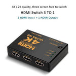 Onten 7593 3 in 1 Out HDMI 4K Splitter Converter - TQ STORE