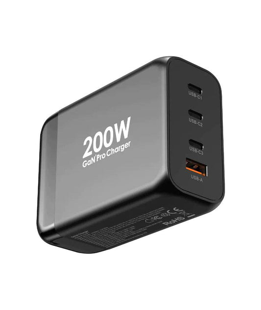 Powerology 200W Total Output GaN Charging Terminal