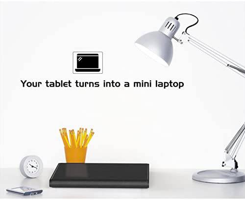 PU Leather Smart Cover with Magnetically Detachable Bluetooth Keyboard with Pencil Holder for Apple Ipad 6th Generation 9.7 inch / غطاء ذكي من جلد البولي يوريثان مع لوحة مفاتيح بلوتوث قابلة للفصل مغناطيسيا مع حامل قلم رصاص لباد أبل - TQ STORE