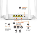 Tenda AC1200 Smart Dual-Band Gigabit WiFi Router - TQ STORE