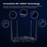 Tenda AC1200 Smart Dual-Band Gigabit WiFi Router - TQ STORE