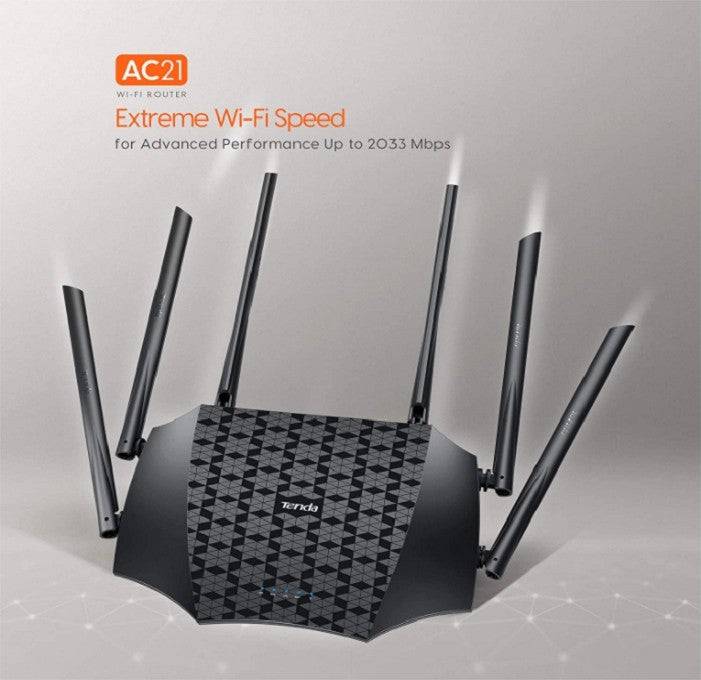 Tenda AC2100 Dual-Band Gigabit Wireless Router - TQ STORE