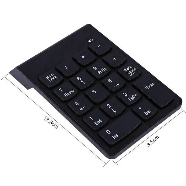 USB Numeric Keypad Mini Number Pad Numpad 18 Keys Keyboard for Laptop Desktop PC Pro , USB Number Pad, Numpad