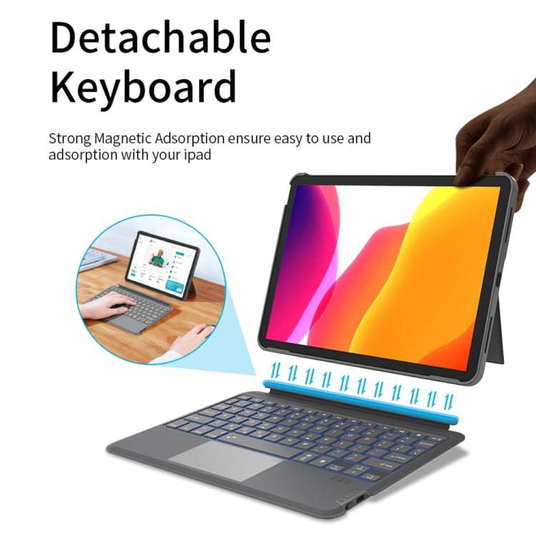 WiWU Combo Magnetic Detachable Keyboard Protective Case For iPad 10.2 & 10.5(Black)