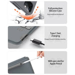 WiWU Combo Magnetic Detachable Keyboard Protective Case For iPad 10.2 & 10.5(Black) - TQ STORE