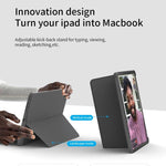 WiWU Combo Magnetic Detachable Keyboard Protective Case For iPad 10.2 & 10.5(Black) - TQ STORE