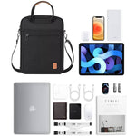 WIWU PIONEER LAPTOP / TABLET BAG 12.9” BLACK - TQ STORE