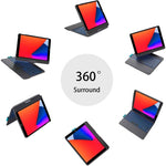WiWU Waltz Rotating Magic Smart Keyboard Case for IPad 10.2 inch– Arabic - TQ STORE