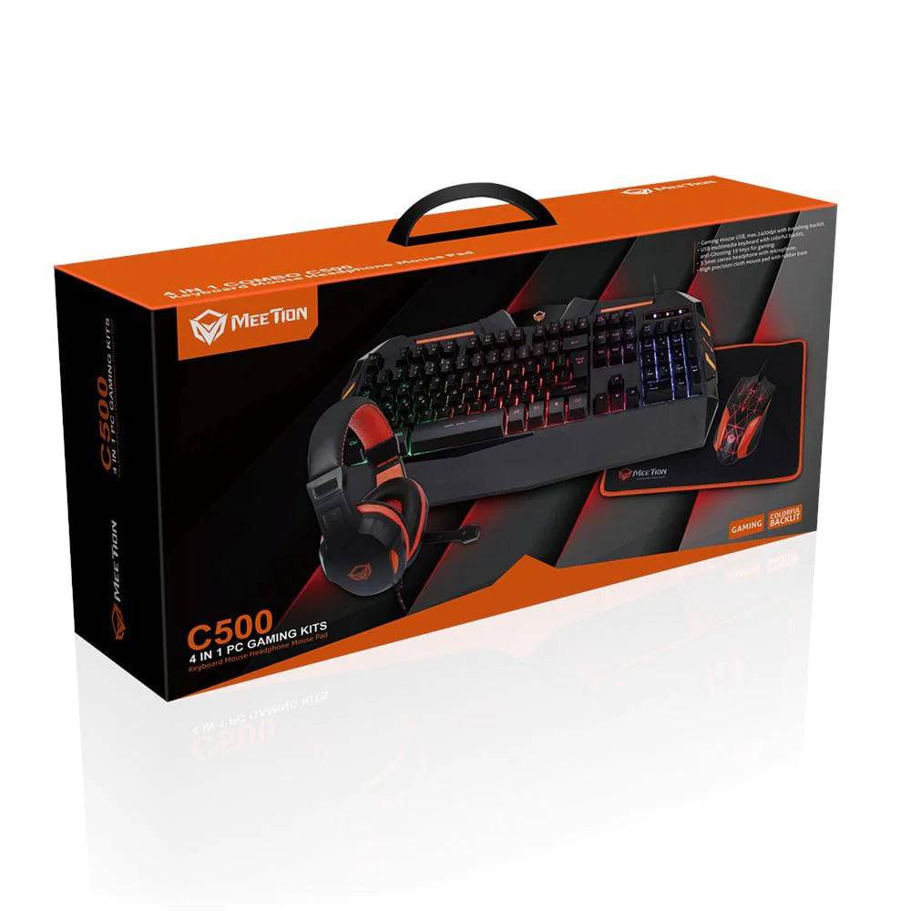 Meetion C500 4in1 Backlit Gaming Combo Kits - TQ STORE