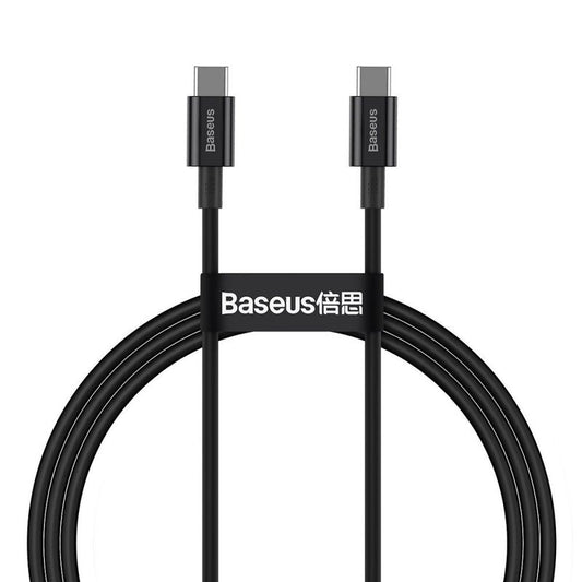 Baseus Type C to Type C Cable 100w 1 meter Black