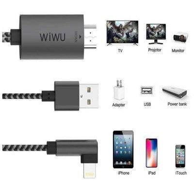 WiWU X7 Lightning to HDMI Cable - TQ STORE