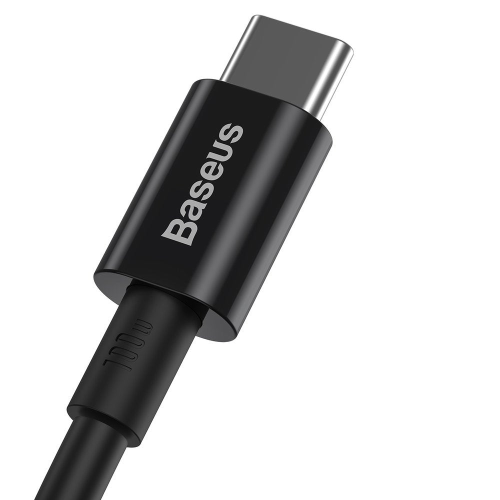 Baseus Type C to Type C Cable 100w 1 meter Black