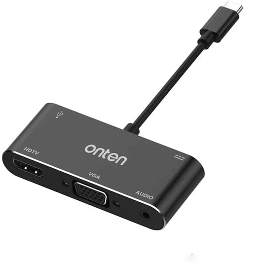 Onten - 9573s Type C To HDMI VGA Combo Hub